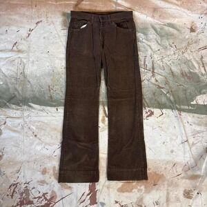 Vintage 1980s Brown Corduroy  Levi's 517 Pants Measure 32x30